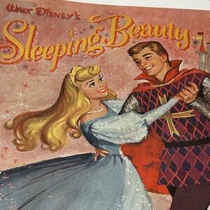 Retro style Sleeping Beauty Poster